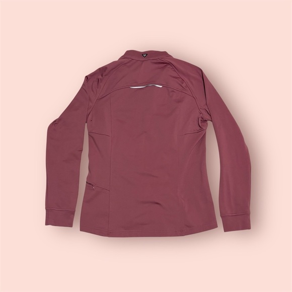 Women's Mauve Quarter-Zip Pullover Levelwear - Picture 2 of 4